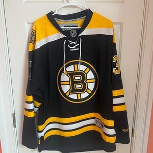 Patrice Bergeron Reebok NHL Licensed Bruins Jersey